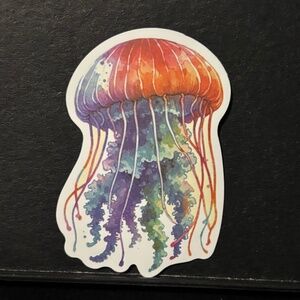 JELLY FISH STICKER